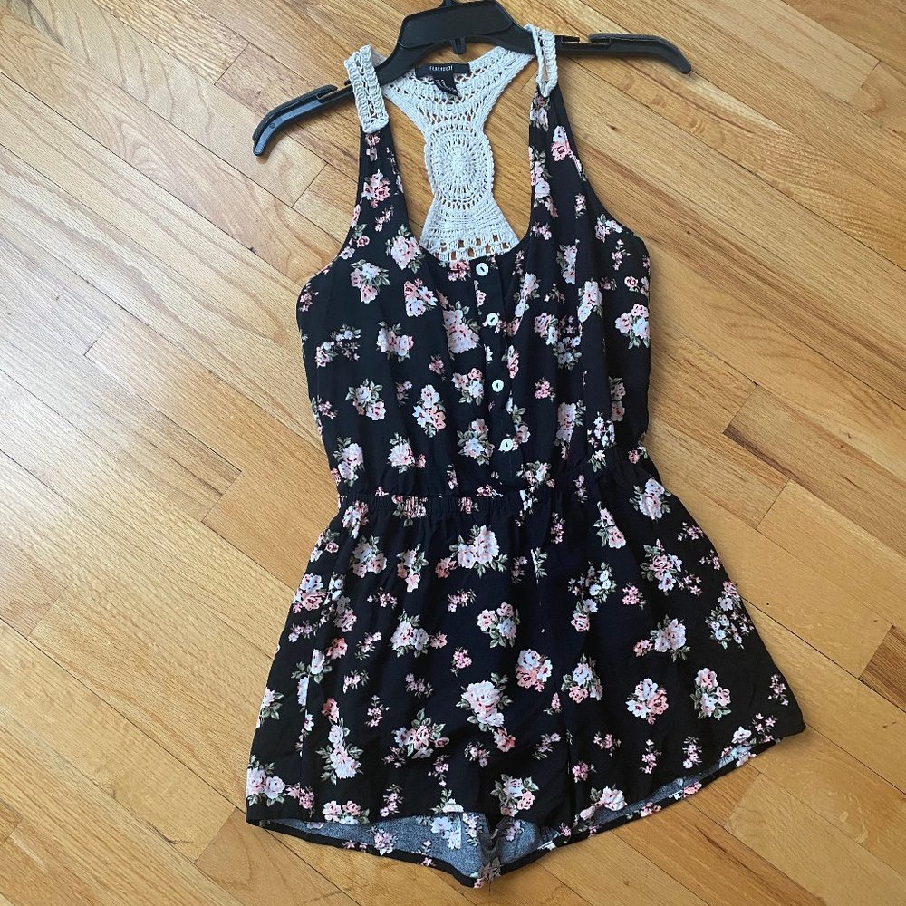Forever 21 Floral romper